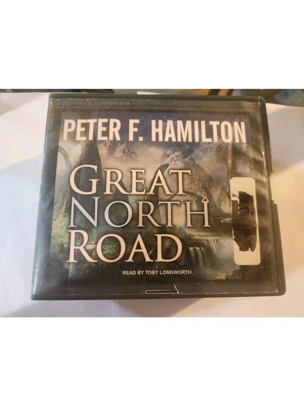 Audiobook - GREAT NORTH ROAD, by Peter F. Hamilton - SF novel, 29 CDs VG